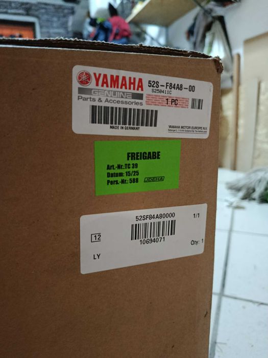 Mala Top Case Yamaha City de 50L - [NOVA] - Selada na caixa