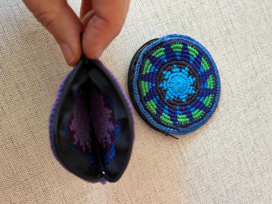 Conjunto Exclusivo 2 Bolsinhas Crochet Guatemala
