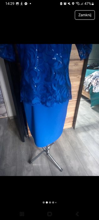 Ekegancka suknia dla pani wesele