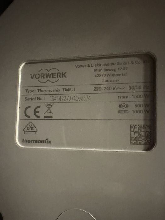 Thermomix TM6 SPRZEDAM