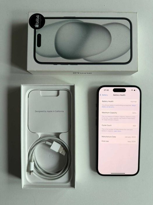 Iphone 15 Preto - 256GB