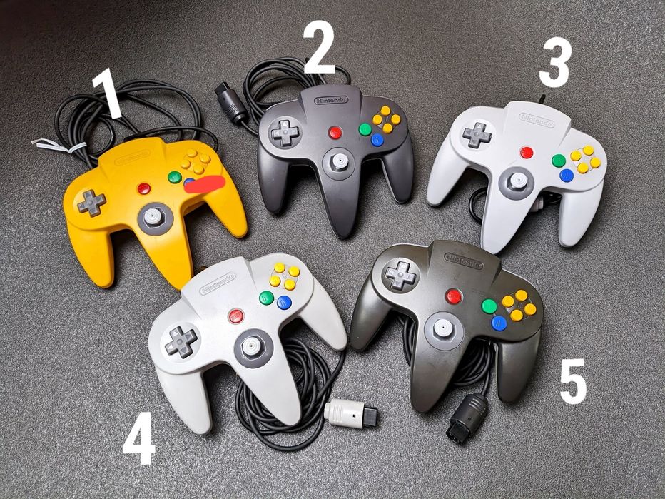 Оригінальні геймпади  Nintendo 64