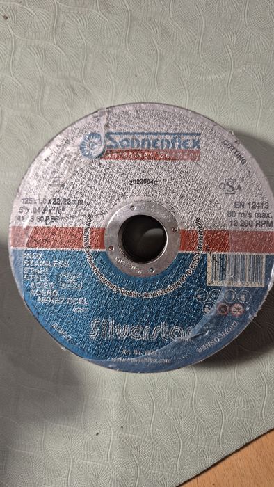Tarcze do cięcia metalu  Sonnenflex Silversta 125x1,0x22,23mm