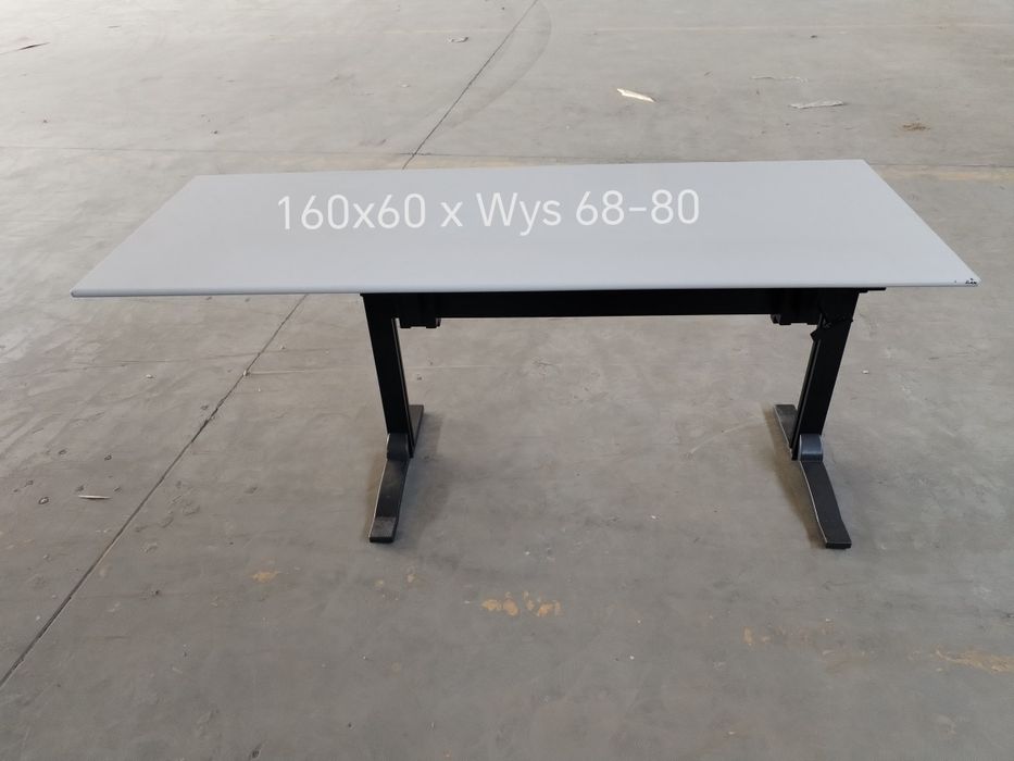 Biurko regulowane Elan 160x60 oraz 160x90