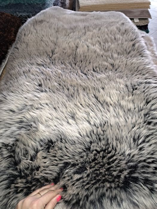 Sztuczna skóra dywan 60x120 bardzo gęste futro