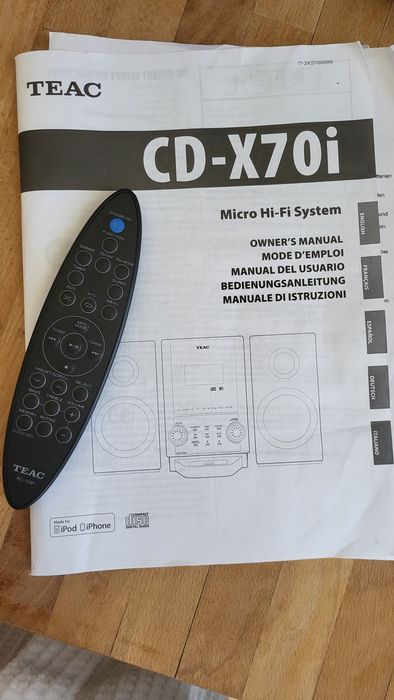 Стереосистема TEAC CD‑X70i
