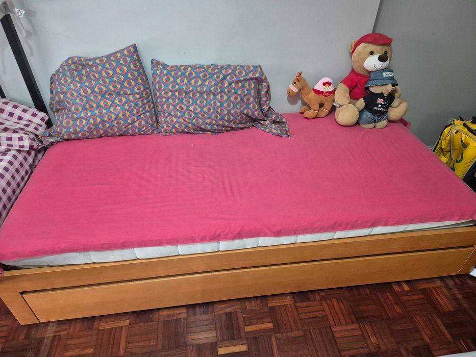 Cama de solteiro ou de casal