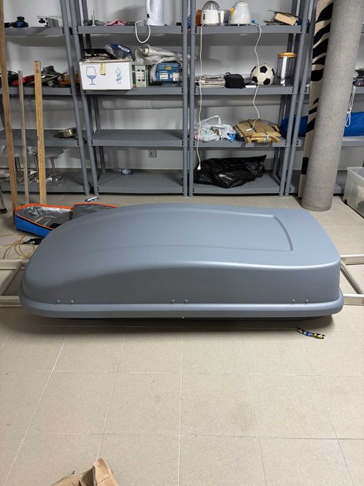 420L Thule Halfords Caixa De Tejadilho & Barras