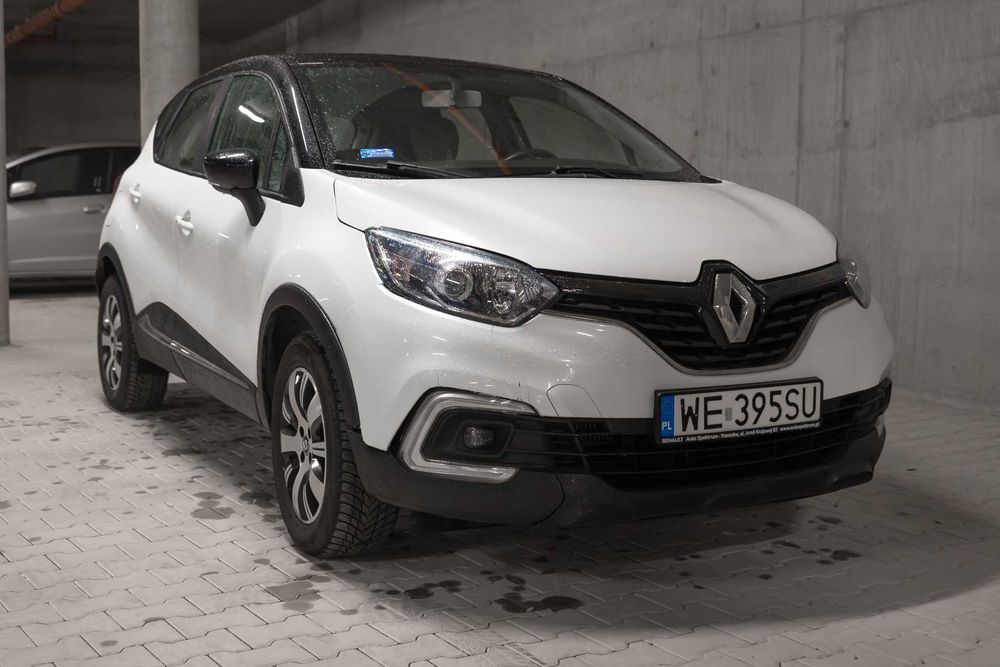 Renault Captur ZEN 1.2 TCe • 67 000 km • 2017/2018 • Biały