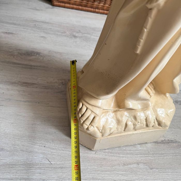 Monumentalna figura Św. Antoni Barsanti Lucca 120 cm Włochy Vintage