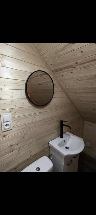 Domek nad jeziorem z SAUNĄ | 6 os | cisza, taras, 300 metrów od plaży