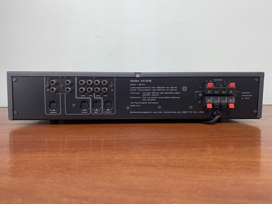 Підсилювач усилитель Saba MI 215