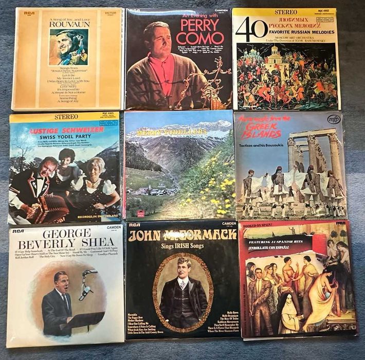 Lote 02 - 72 discos de vinil, Lp's - Musica Clássica