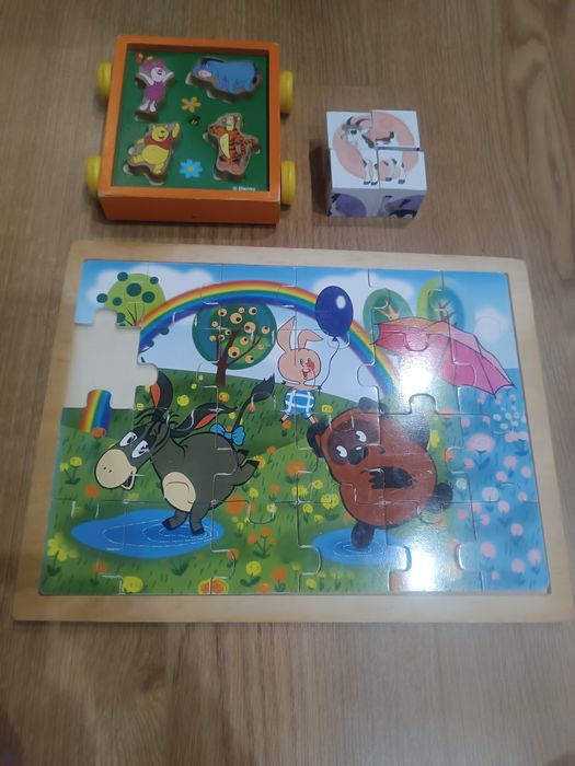 Пазли дитячі  іграшки ,ккбіки