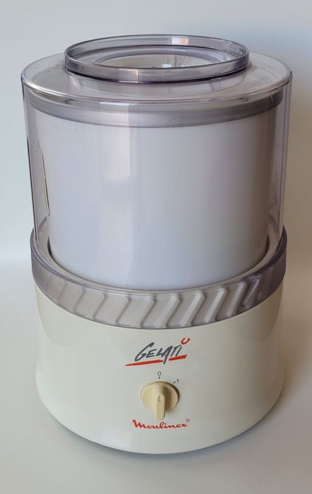 Máquina Moulinex Gelati + livro receitas