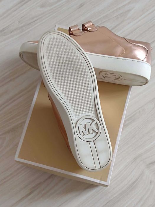 Sneakersy Michael Kors zlote