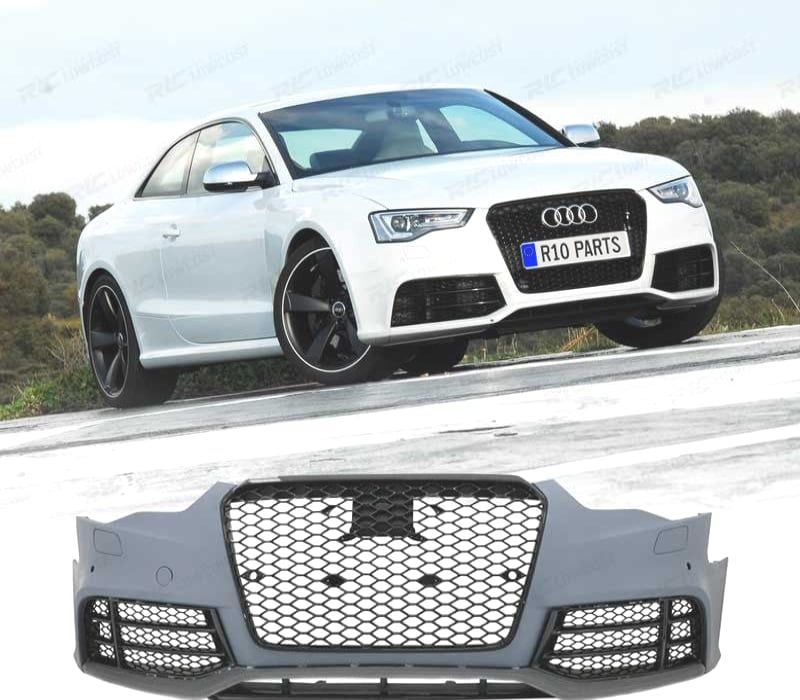 PARA-CHOQUES AUDI A5 8T LOOK RS5 12-16 PDC + LIP SPOILER FRONTAL