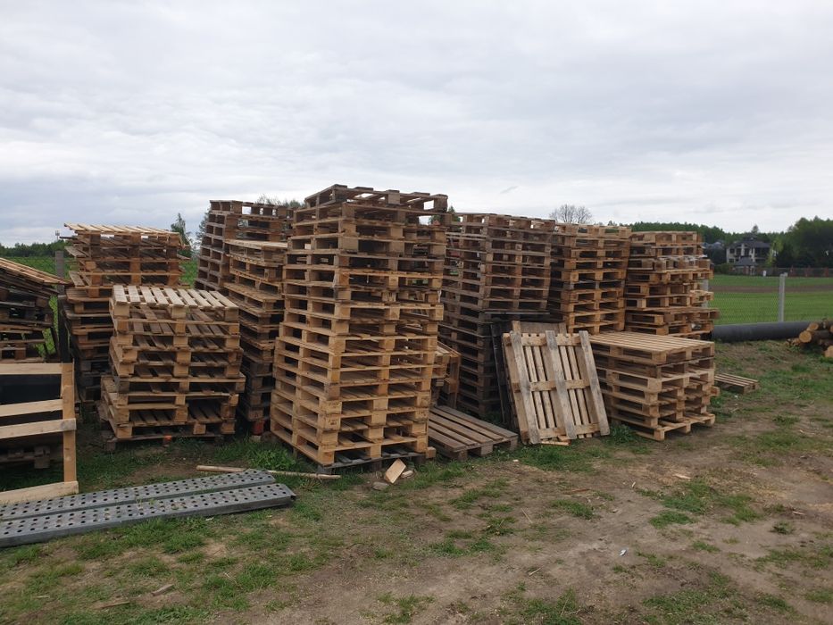 Palety drewniane, przemysłowe 110x130, 100x120, 95x95, euro, 120x80