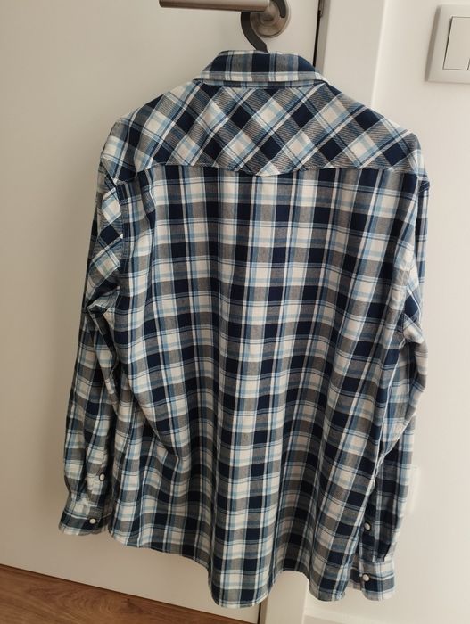 Camisa xadrez azul Quebramar (L)