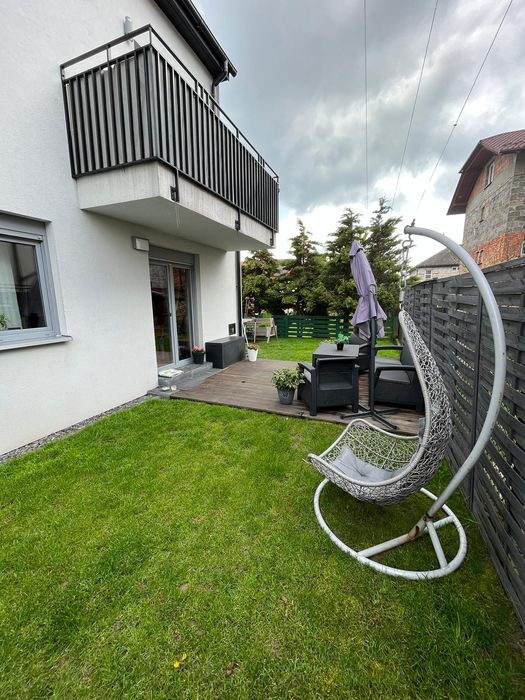 Mieszkanie bezczynszowe z ogródkiem