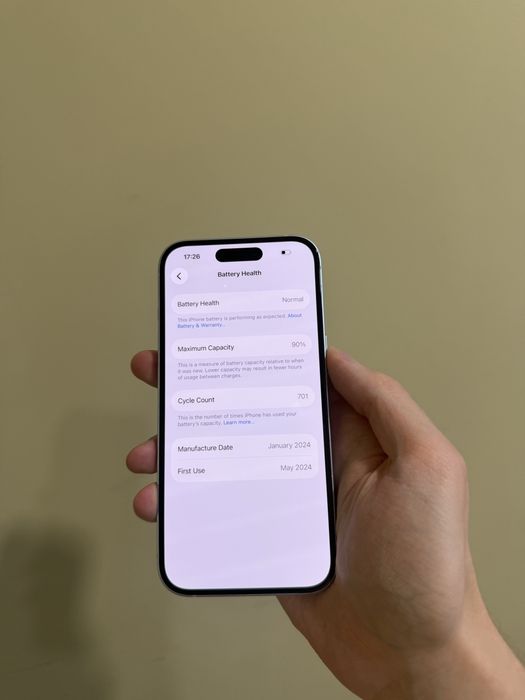 Б/у Iphone 15 128 Blue гарний стан
