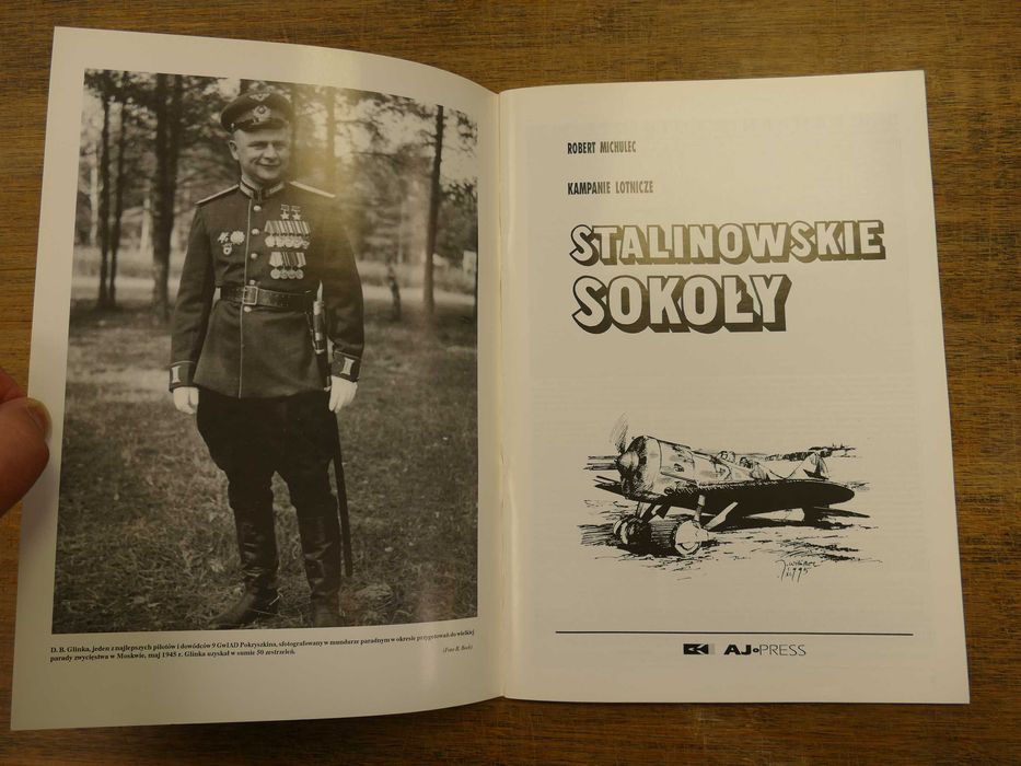 Monografia Stalinowskie Sokoły Kampanie Lotnicze 7 AJ Press Wrocław