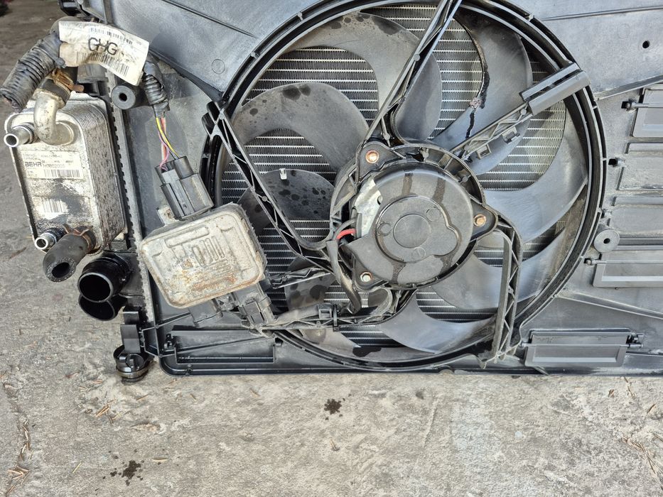CHŁODNICE WENTYLATOR Ford Mondeo MK4 lift 2.0 tdci