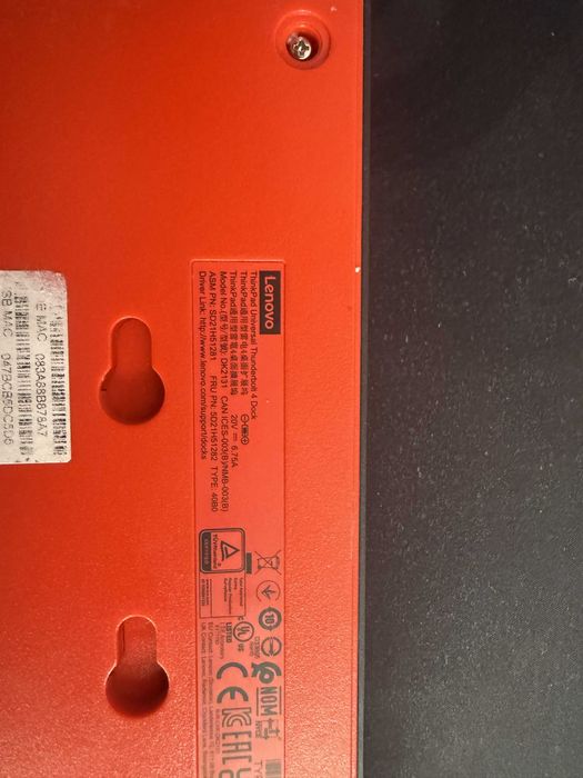 Stacja dokująca Lenovo ThinkPad Universal Thunderbolt 4 Dock