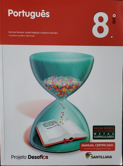 Livros escolares 8 ano