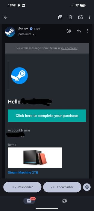 Steam Machine 2TB