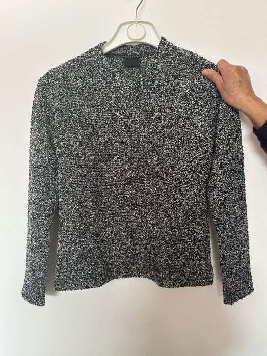 Camisola Preta/Branca M - Super Preço