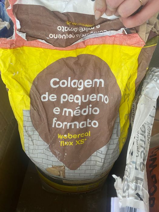 Misturas Secas para Construção – Cimento, Argamassa, etc