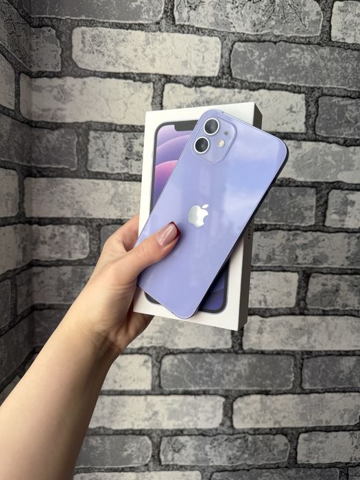 ГАРНИЙ | IPhone 12 на 64Gb Purple АКУМУЛЯТОР 100%