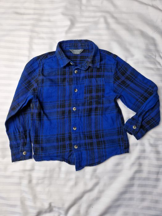 Koszula w kratę 104cm 3-4 latka