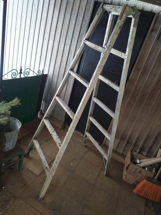 Стремянка лестница драбина алюминиевая СССР