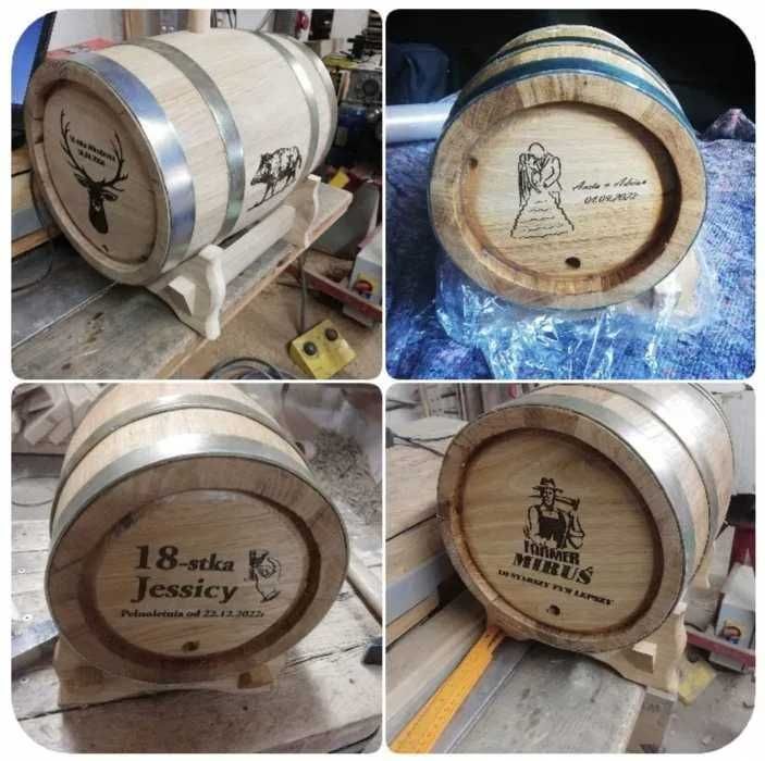 Beczka Dębowa 15L - Idealny Prezent na Każdą Okazję