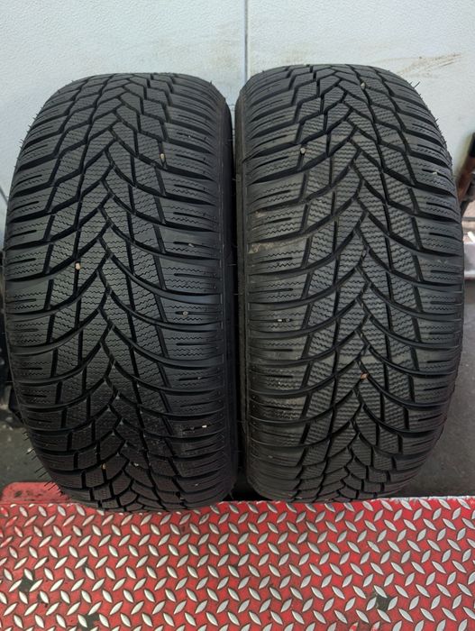 Opony zimowe lassa 215/55r16 25r jak nowe 9,2mm