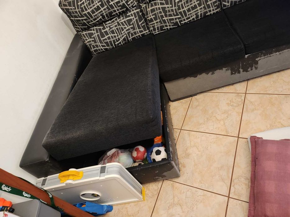 Sofá 3 lugares com chaise-longue