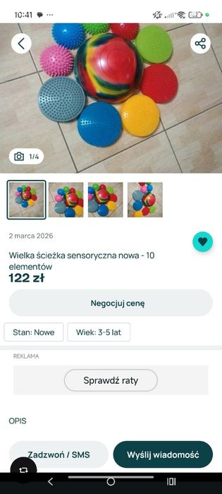 Zestaw sensoryczny