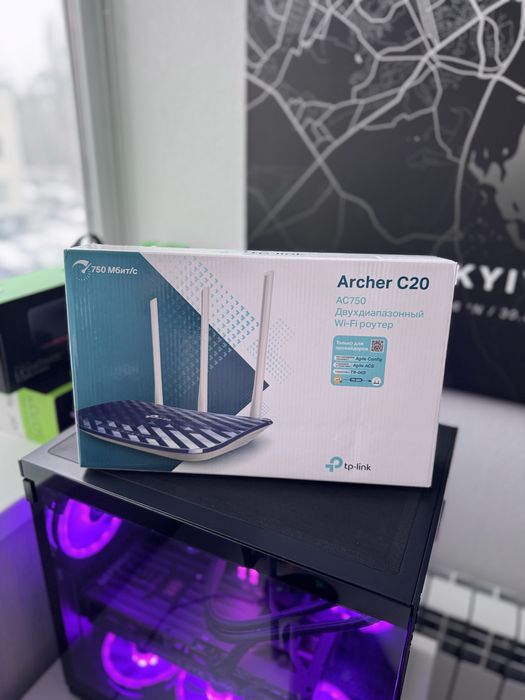 Wi-Fi роутер TP-Link Archer C20 AC750.