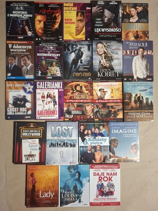 Zestaw 22 płyt DVD