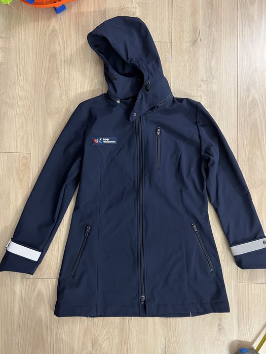 Oryginalny damski płaszcz Kolei Wielkopolskich KW