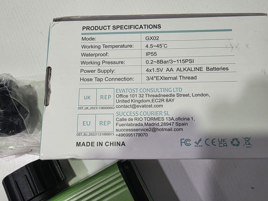 Temporizador de Rega Inteligente Ciex