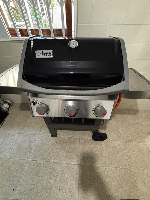 Barbecue a gás weber