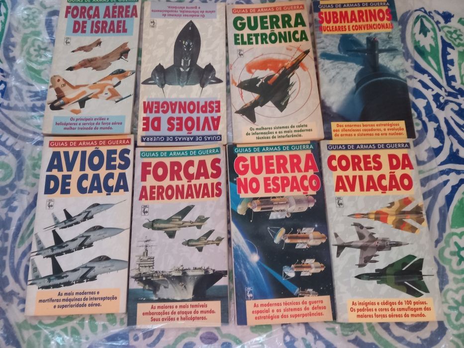 Colecao de livros de guerra