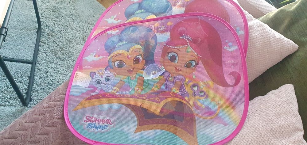 Zasłonki przeciwsłoneczne shimmer&shine
