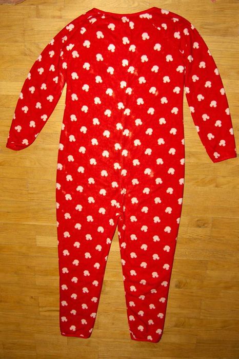 jednoczęściowa piżama polarowa pajac Myszka Miki rozmiar L/XL