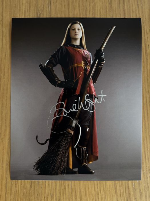 Autograf Bonnie Wright Ginny Weasley Harry Potter