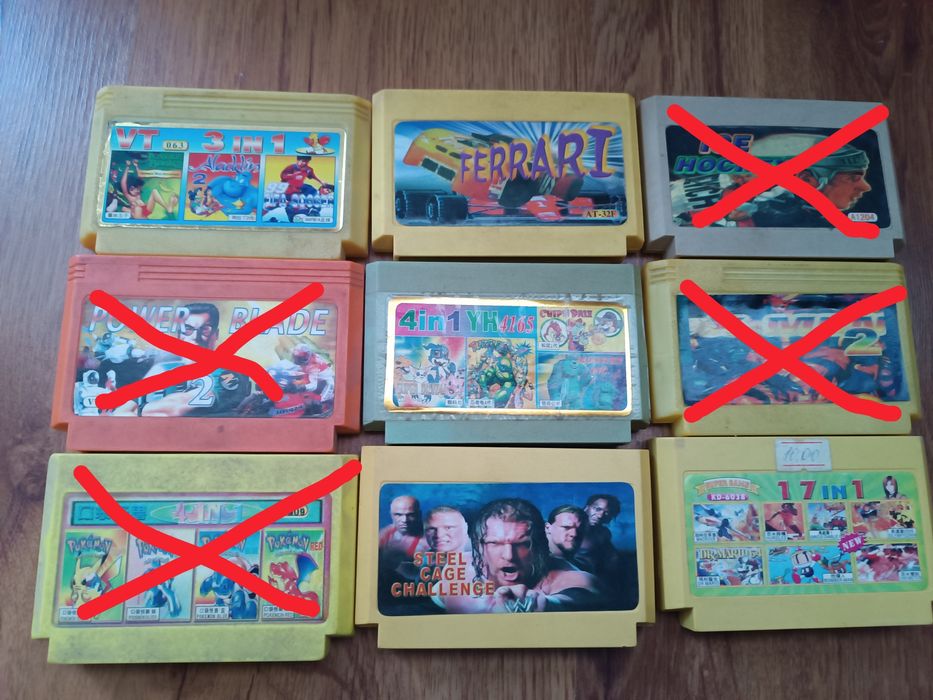 Картриджі  до Денді Dendi