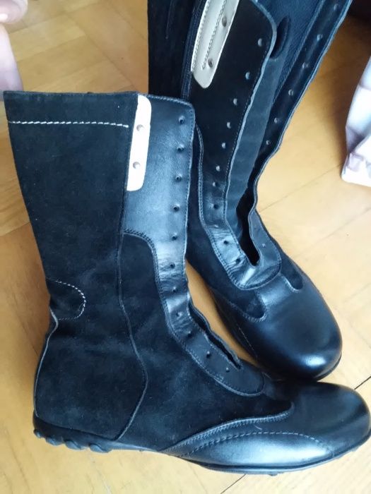 Buty Ryłko ocieplane skórzane.